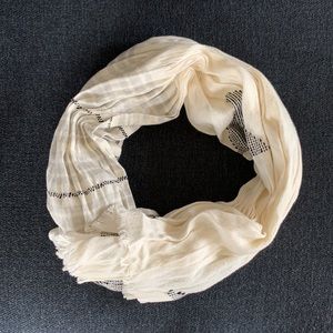 Madewell dropstitch scarf